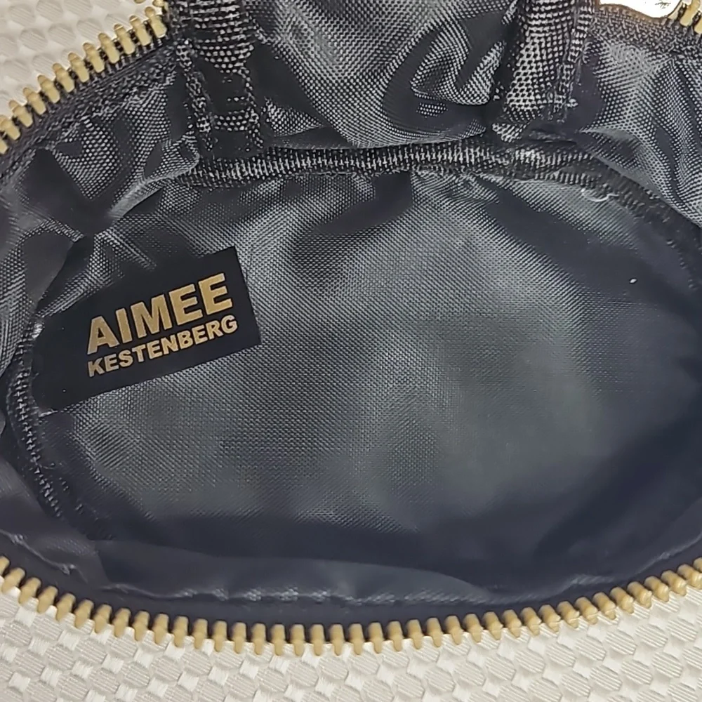 AIMEE KESTENBERG SILVER MAKE-UP CASE
